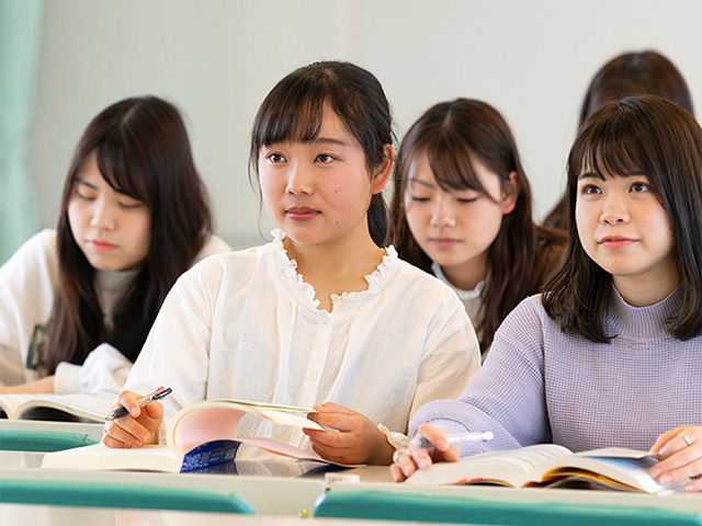 学修や日常生活にホスピタリティを学ぶ環境と機会があります。