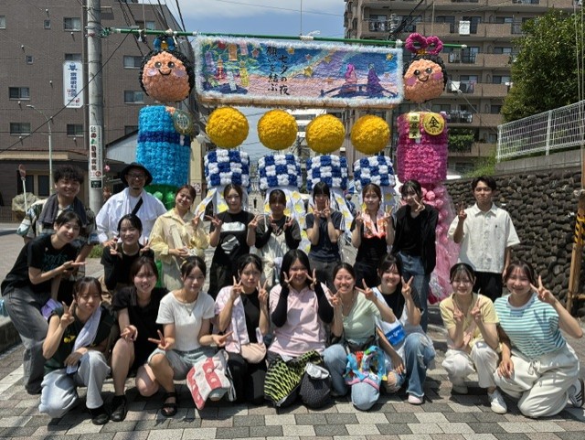 中谷ゼミ、入間川七夕まつりで竹飾りが金賞＆特別賞のダブル受賞！